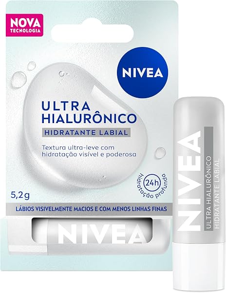 NIVEA Hidratante Labial Ultra Hialurônico